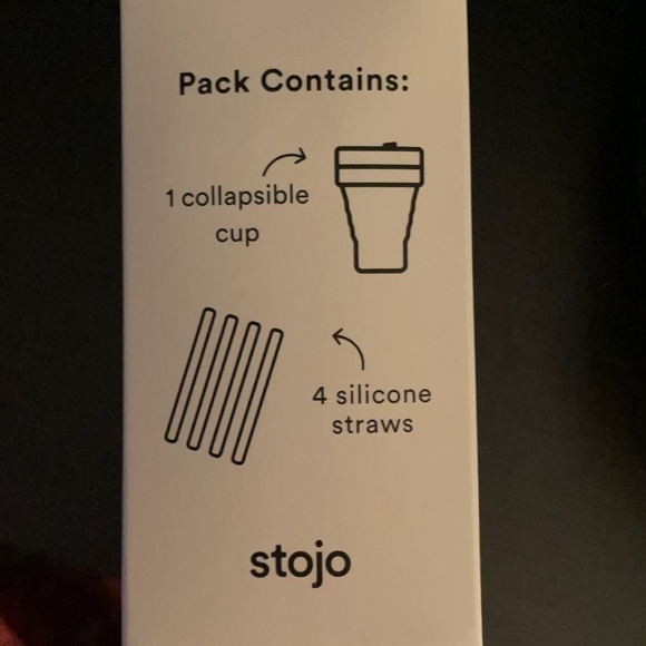Collapsible Cup with Reusable Straws - Picture 10 of 10